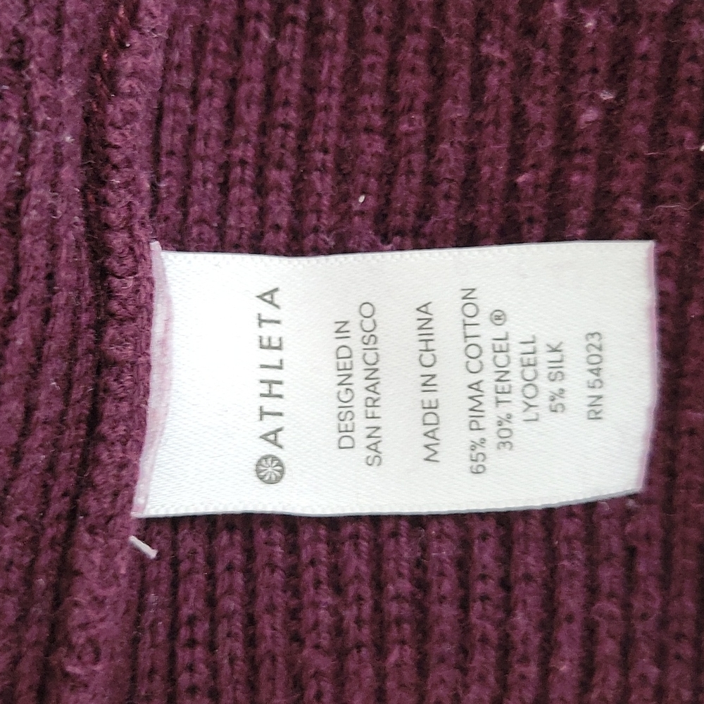 ATHLETA Rest Day Asym Crewneck Sweater - Picture 5 of 5